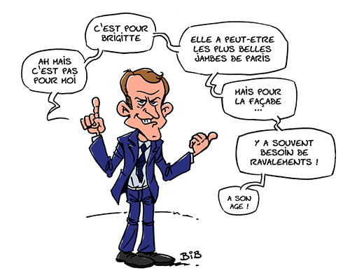 Caricature-Macron-Maquillage
